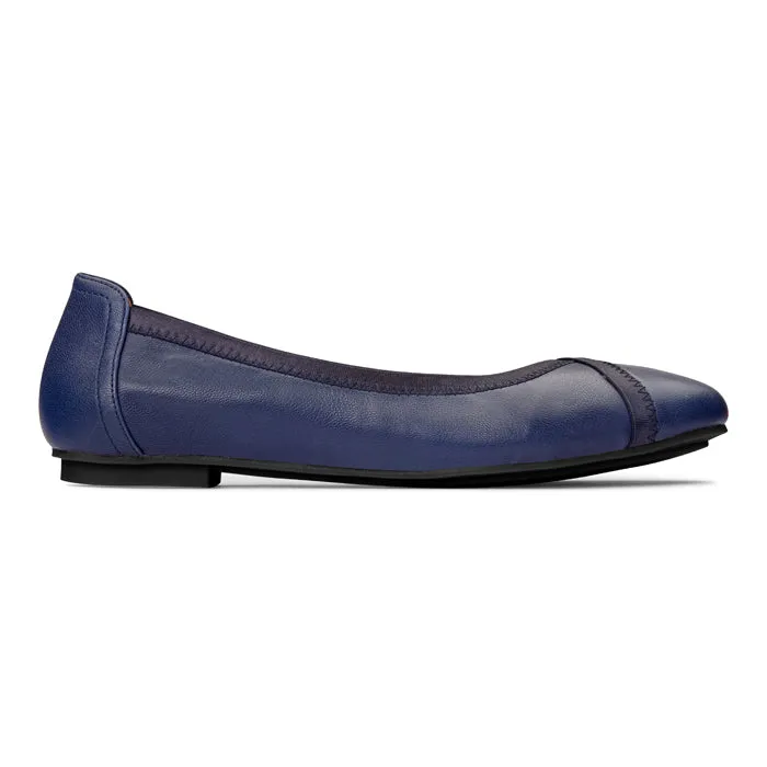 Womens Vionic Caroll Ballet Flat Navy