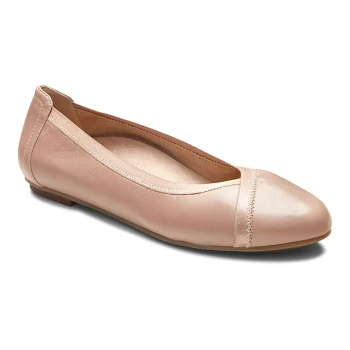 Womens Vionic Caroll Ballet Flat Tan