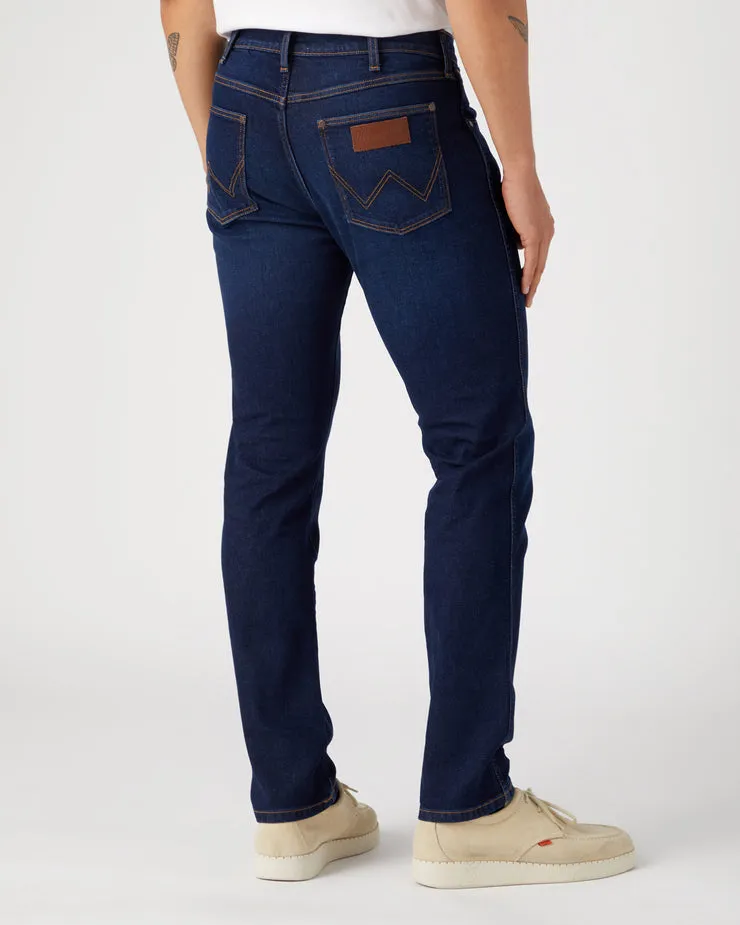 Wrangler Larston Slim Tapered Mens Jeans - Landed