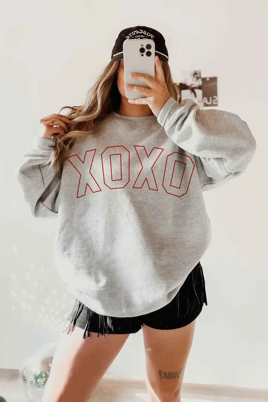 Hugs and Kisses Graphic Sweatshirt