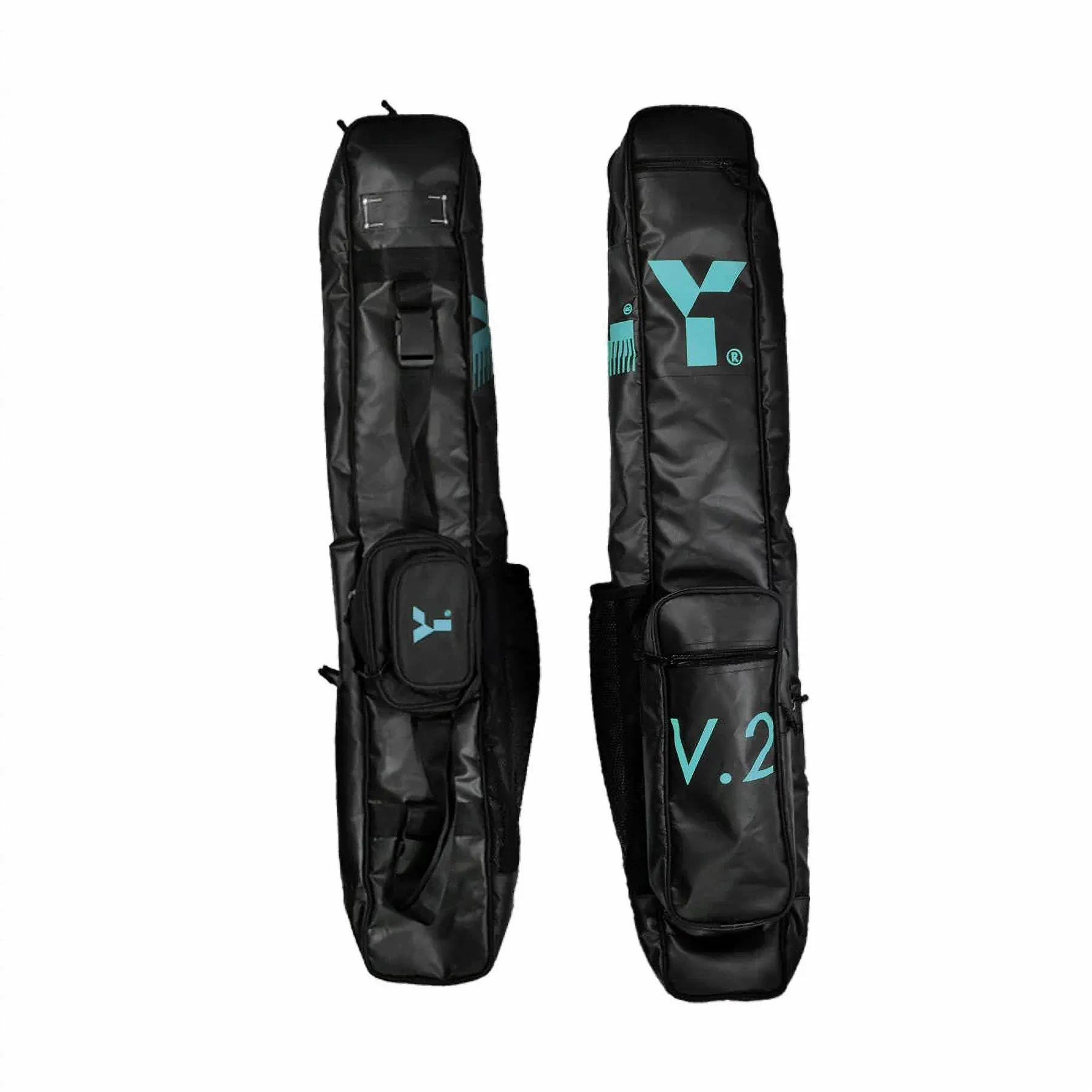 Y1V2 Field Hockey Stick Bag - Black Teal