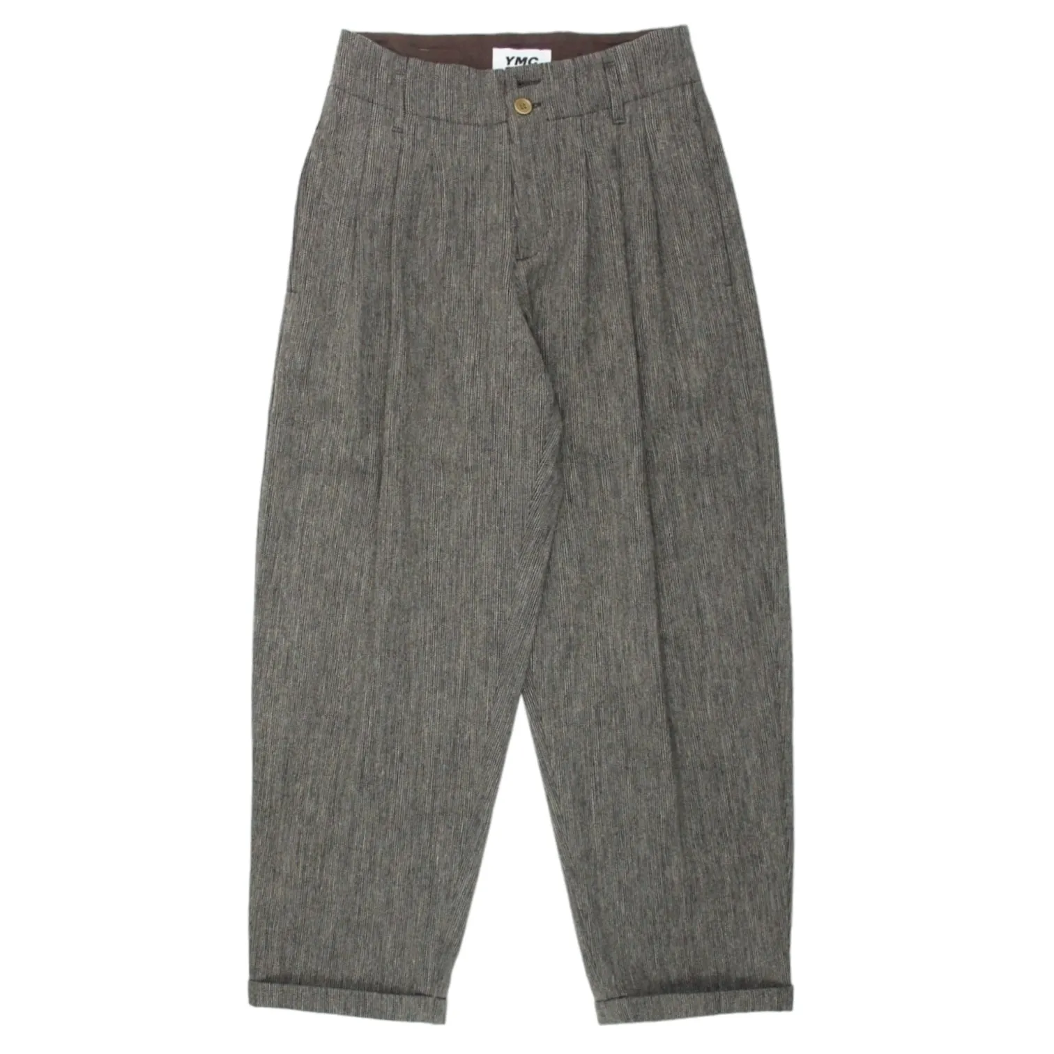 YMC Brown Tweed Keaton Trousers