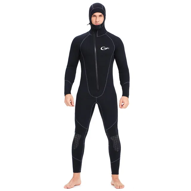 YONSUB Long Sleeved 5MM Wetsuit (With Hood)