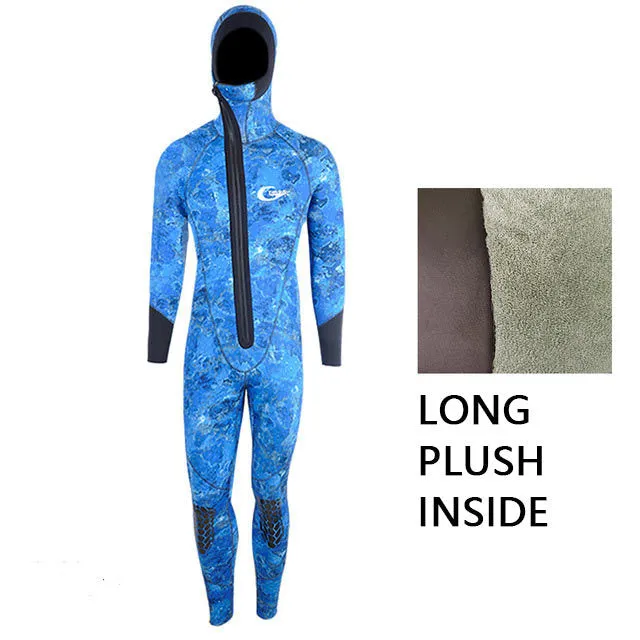 YONSUB Long Sleeved 5MM Wetsuit (With Hood)