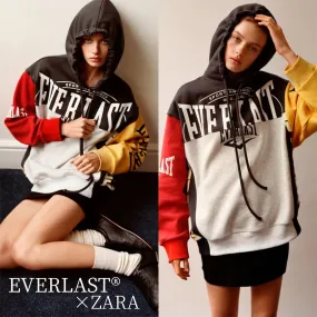 ZARA Everlast Collaboration Embroidered Sweatshirt